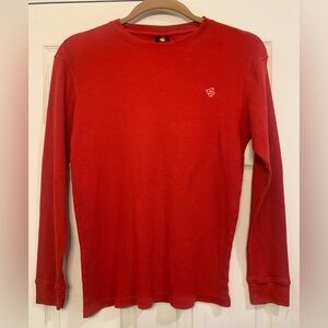 Y2K Men’s Southpole Red Long Sleeve XL Thermal Shirt.                     2849-X